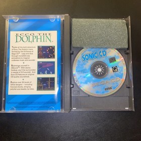 Sonic CD For Sega CD CIB Complete Vintage Collectible Excellent Condition Item