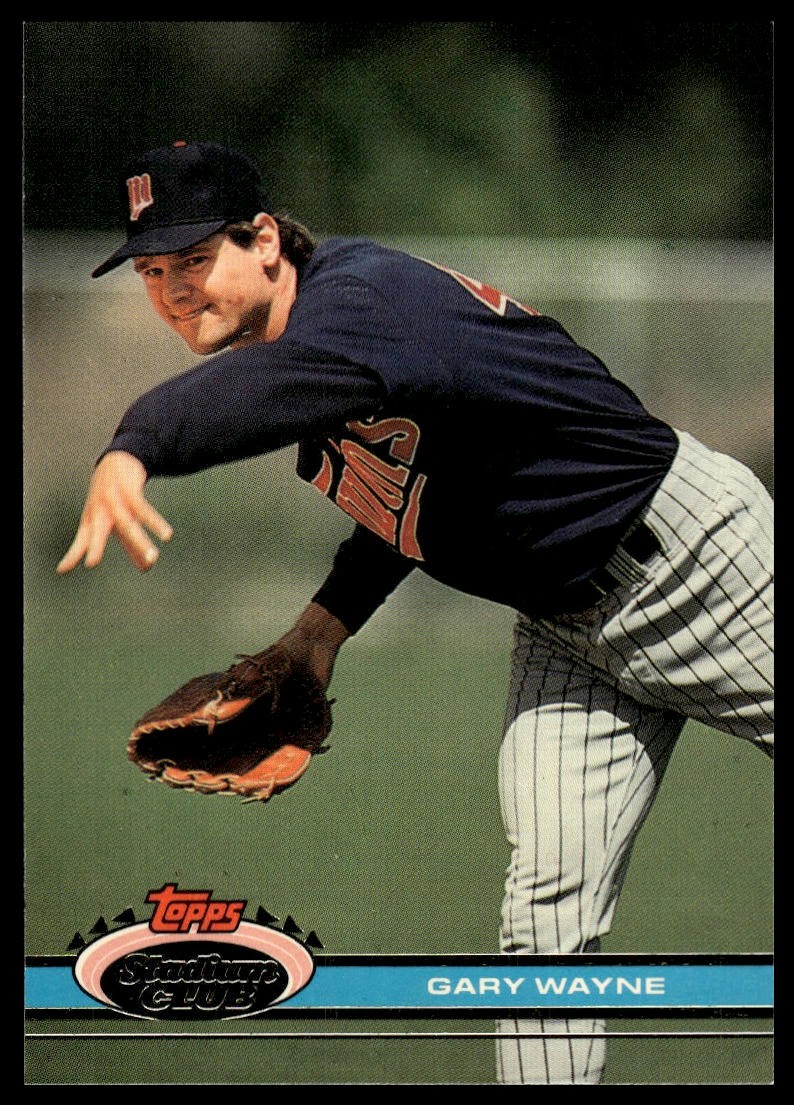 1991 Stadium Club #491 Gary Wayne Twins