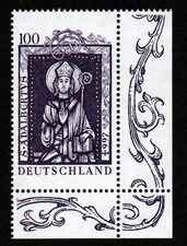 Germany MNH 1997 St Adalbert +margins. Good price. FREE UK POST
