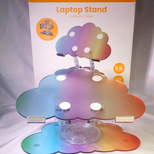 Adjustable Multicolor Laptop Stand/Riser for 15 in Laptop, tiktok