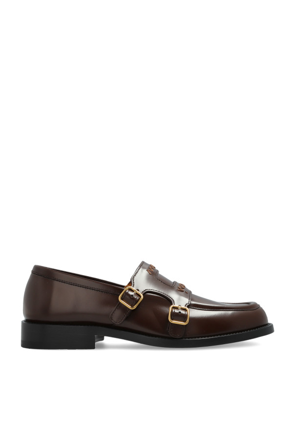 Marni - Women - Leather loafers shoes - Brown 204590₽