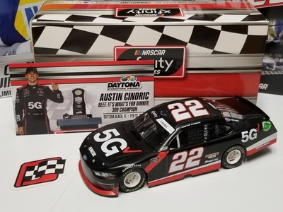 Austin Cindric 2021 Lionel Racing #22 Verizon 5G Daytona Raced Win 1/24