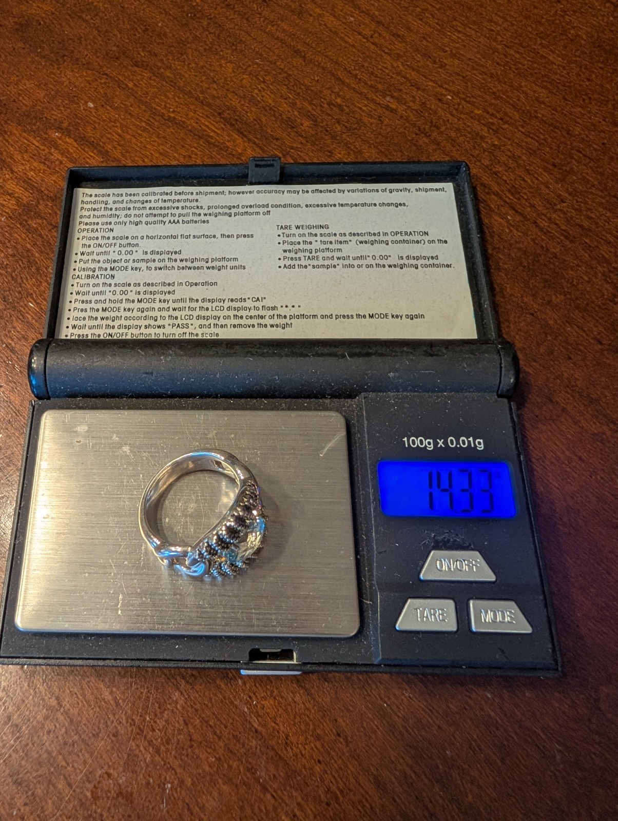 Michael Dawkins Blue Topaz Solid 925 Sterling Sil… - image 10