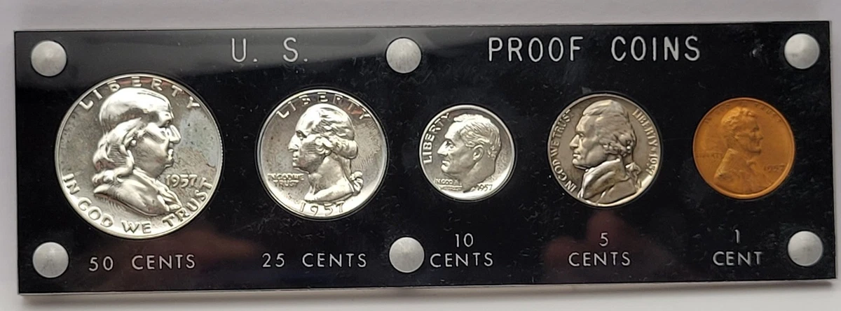 Uncirculated Uncertified 1957 US Coin Proof Sets for sale | eBay