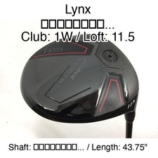 Lynx ... 1W Driver 11.5 43.75" ... Stiff Right-Handed