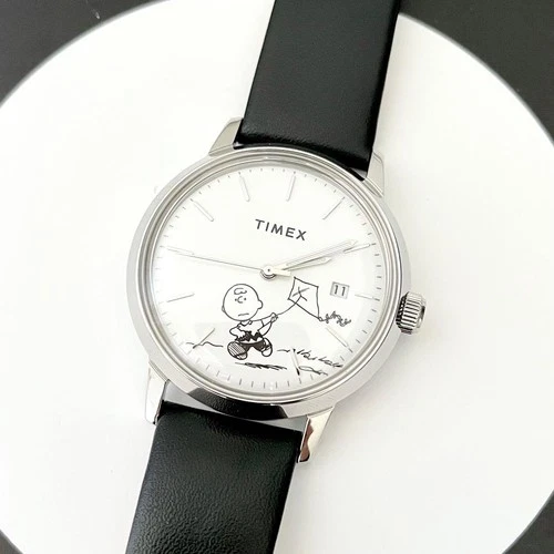 TIMEX Marlin Snoopy Limited Watch Timepiece Mens Authentic Vintage