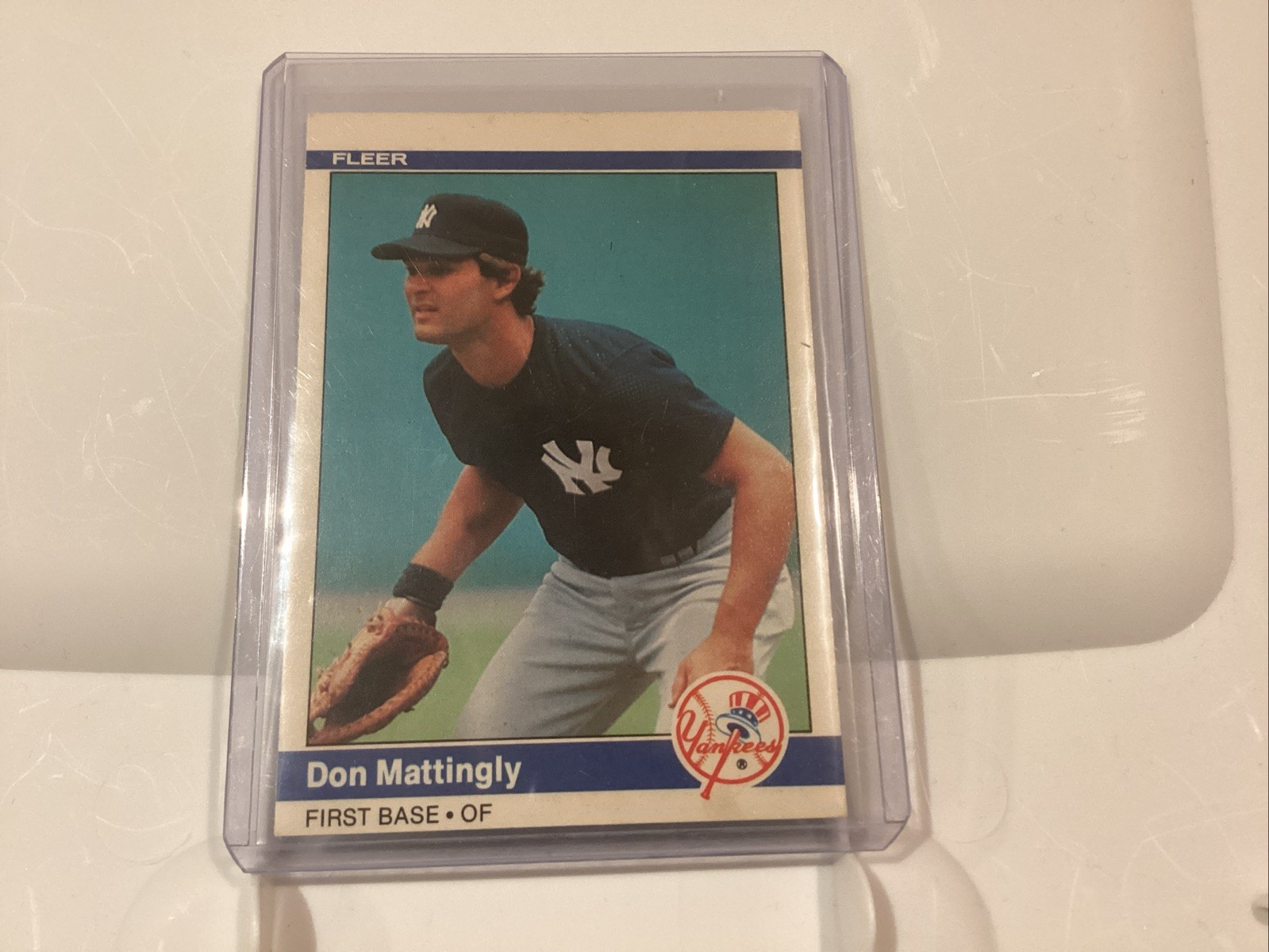 DON MATTINGLY 1984 FLEER BASEBALL RC ROOKIE # 131