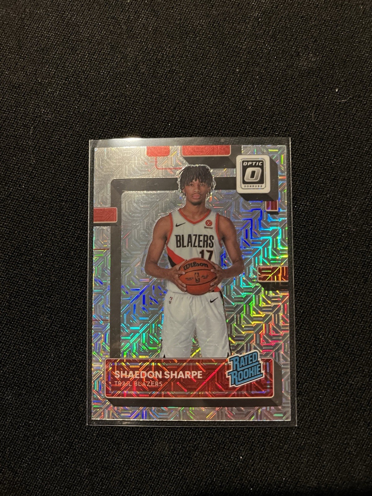 2022-23 Donruss Choice Mojo #207 Shaedon Sharpe Rated Rookie