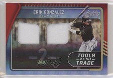 2022 Absolute Tools of the Trade 2 Swatch Spectrum Red 80/99 Erik Gonzalez 0q1p