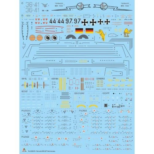 1:32 ITALERI Tornado IDS Aereo Plane Kit IT2520 - Immagine 3 di 4