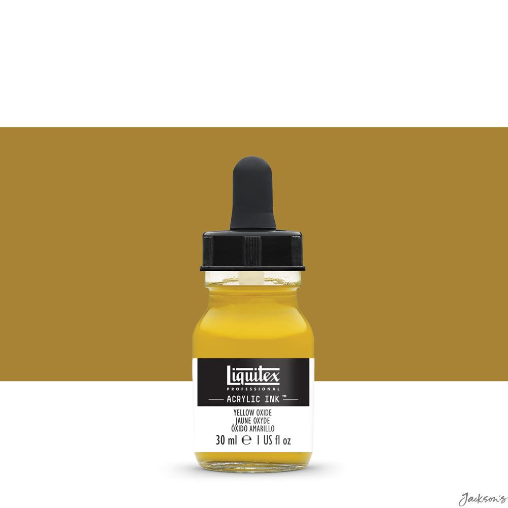 Liquitex : Professional : Acrylic Ink : 30ml : Yellow Oxide
