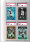 PSA 9 RC LOT OF 4 BROCK BOWERS JALEN HURTS CHASE CROWN BRYCE YOUNG ALL PSA 9 RC