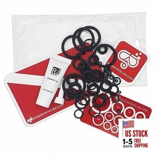 Ultimate O-Ring Kit: 60 FKM/Viton O-Rings in Dive-Specific Sizes,O-Ring Size