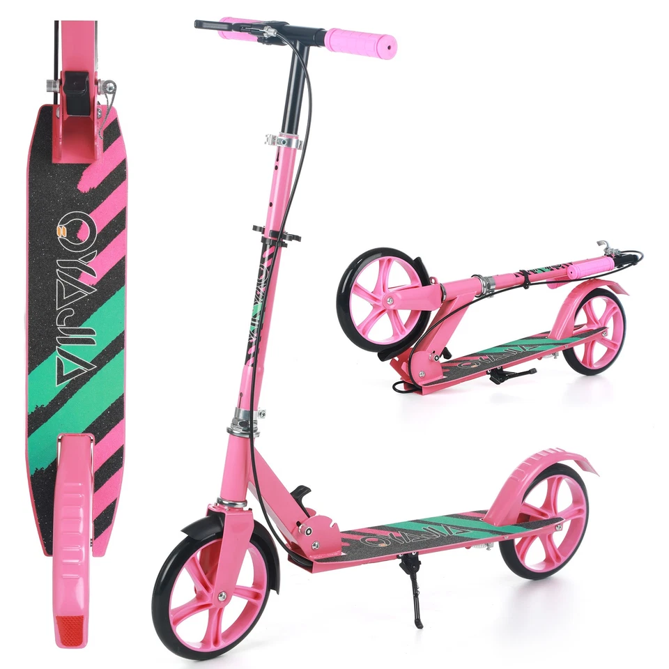 OYAJIA Cityroller Kinderroller Scooter Tretroller Roller Klappbar Kickroller Geschenke