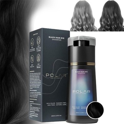 200ml Polar Hair Dye Shampoo, Color Shampoo Hair Dye for Women & Men NEW