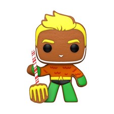 Funko Pop! Heroes: DC Holiday - Aquaman - Gingerbread - DC Comics- Figura in Vin