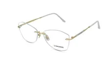 Longines LG5010-H 30A Gold Metal Rimless Optical Eyeglasses Frame 56-14-140 LG