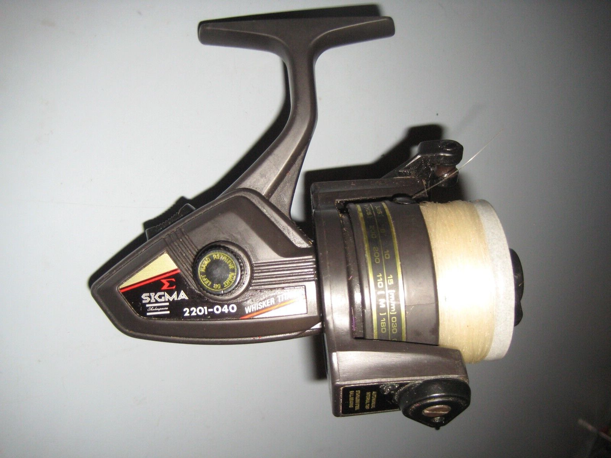 Vintage Shakespeare Sigma 2201-040 Whisker Titan Spinning