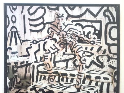 RARE VINTAGE 1992 ANNIE LEIBOVITZ & KEITH HARING ICA EXHBTN
