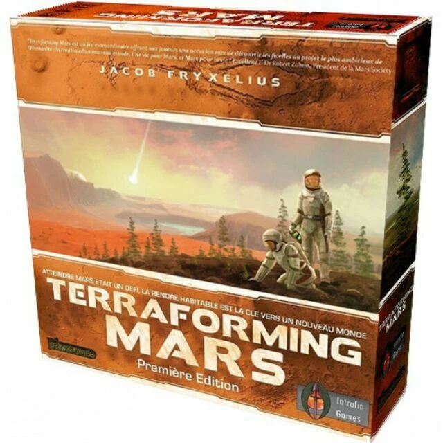Intrafin - Terraforming Mars Jeu de Société