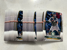 Lot (52) SHEA LANGELIERS A's 2023 Bowman Baseball base rookie card #3
