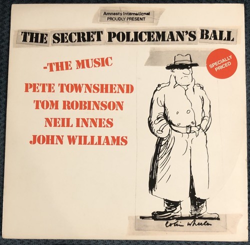 The Secret Policeman's Ball LP (The Music) w/ Pete Townshend & Tom Robinson - M-