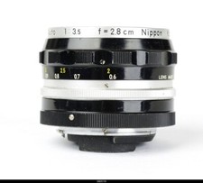 Nikon Nippon Kogaku 2.8cm f3,5 Lens