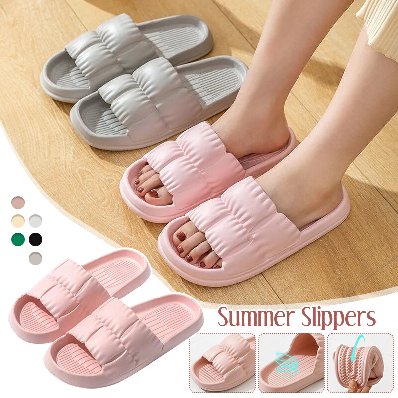 SAOLA Comode ciabatte nuvola suola morbida suola spessa sandali spiaggia estivi per coppia