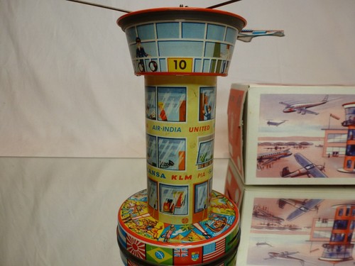 MADE IN WESTERN GERMANY SCHOPPERT - AIRPORT CONTROL TOWER -GOOD IN BOX - Imagen 4 de 9