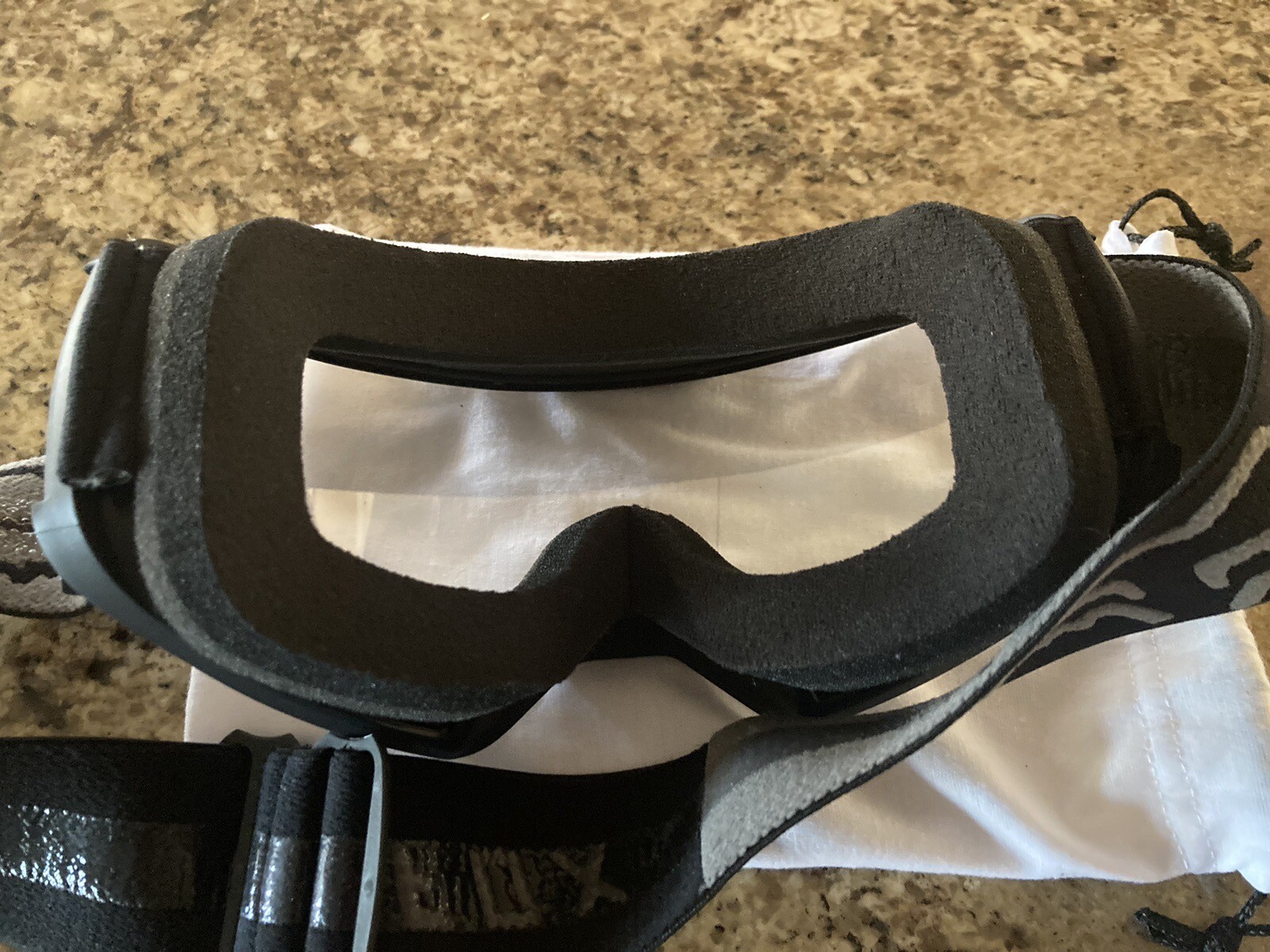 Fox Main X Stray Goggles. Adult. Black. Mountain Biking. eBay