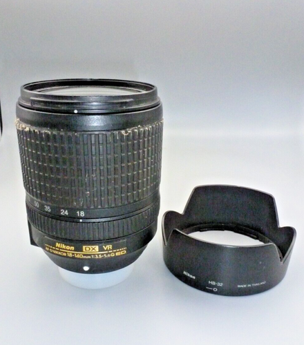 Nikon Nikkor AF-S 18-140mm f3.5-5.6G ED VR DX Lens with Hood 99