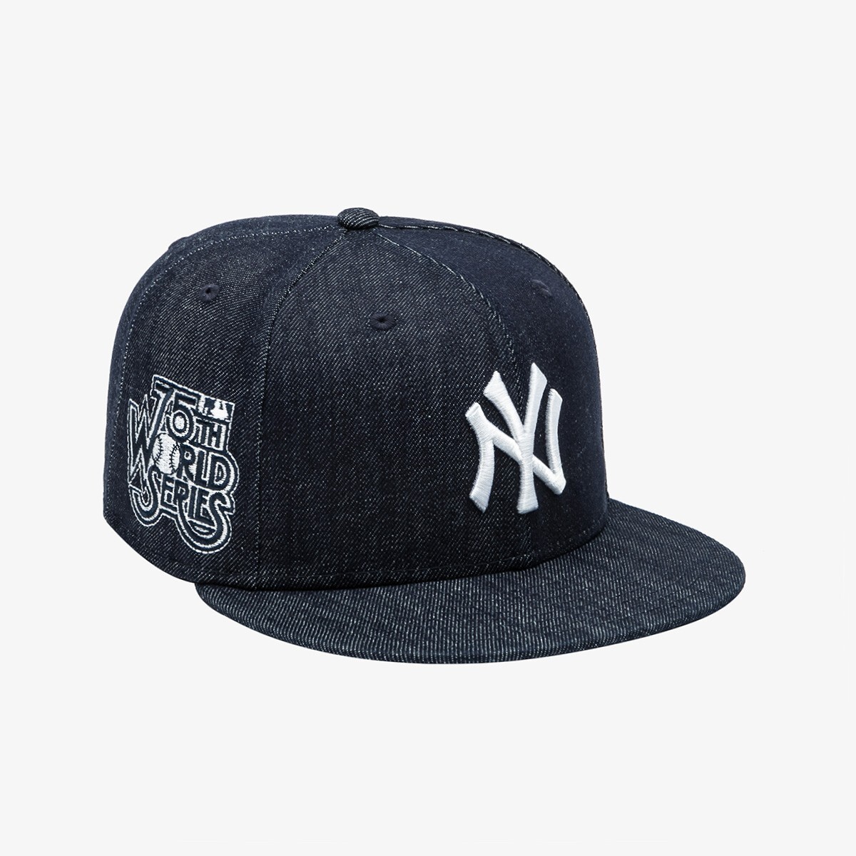 キャップ NEW ERA MLB WORLD SERIES SIDE PATCH DENIM 5FT6351 New Era MLB New York Yankees World Series Side Patch Denim