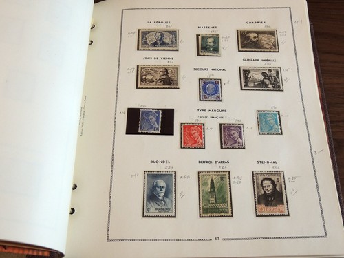 France 1938/1968 Collection complète neufs ** sans charnière COTE 4200€ + album - Picture 17 of 20