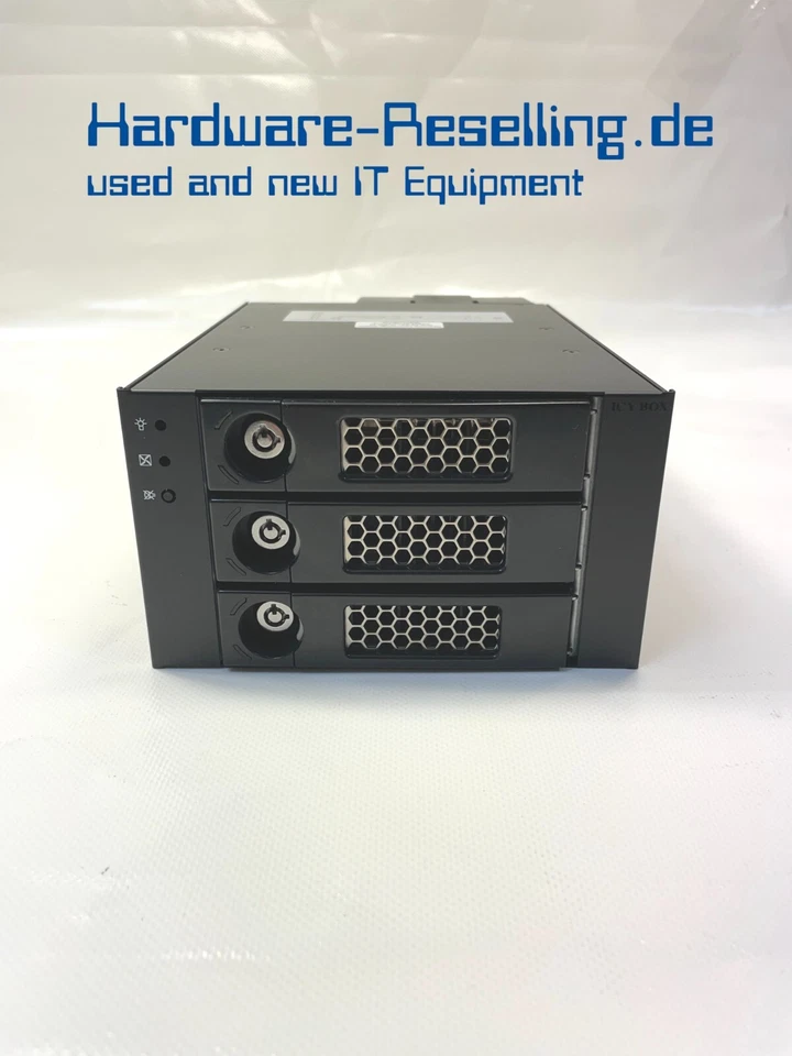 ICY BOX IB-553SSK 3fach DualChannel SATA & SAS Festplatten Backplane NEU - Bild 2 von 4