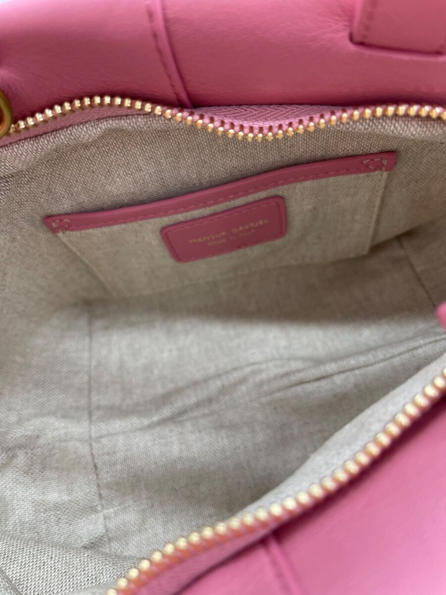 AUTH NWT $495 Mansur Gavriel Women's Tulipano MINI Pebbled AUTH NWT $495 Mansur Gavriel Women's Tulipano MINI Pebbled