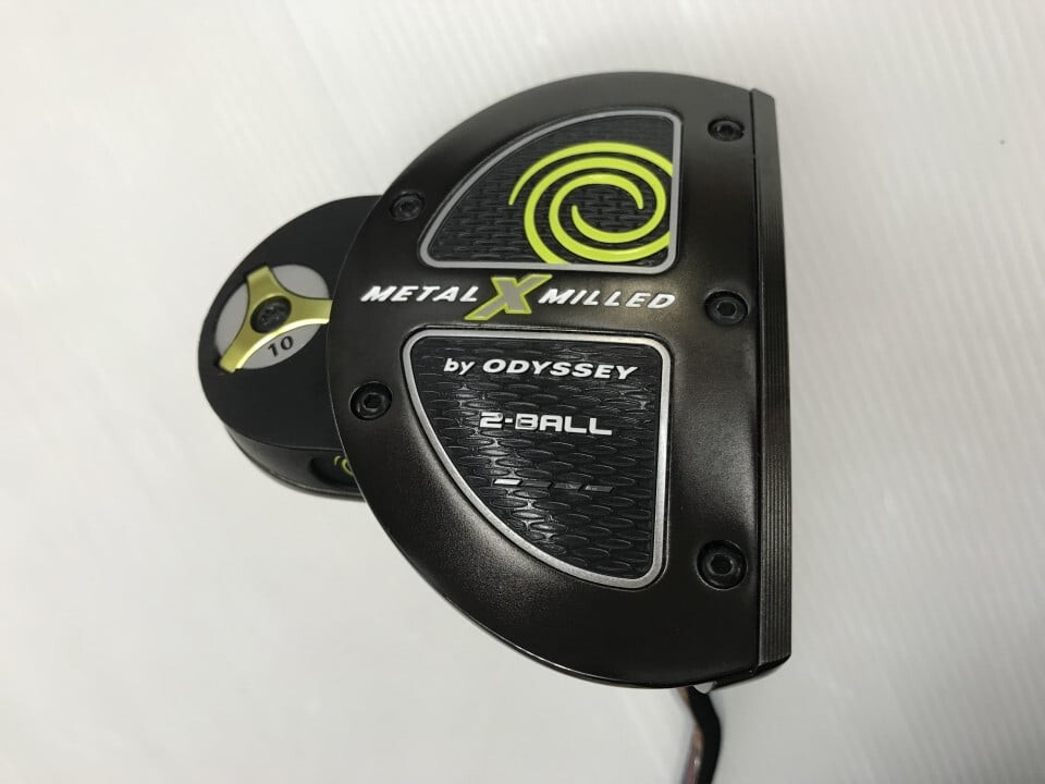 ODYSSEY METAL-X MILLED 2 BALL 34in Putter RH No Head Cover
