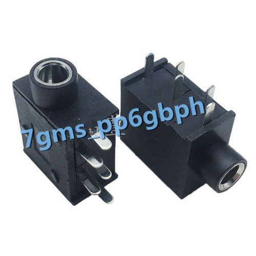 Audio Extension Shocket 1 PCS NEW PJ325 PJ-215 3.5mm headphone socket five-pin audio socket ...