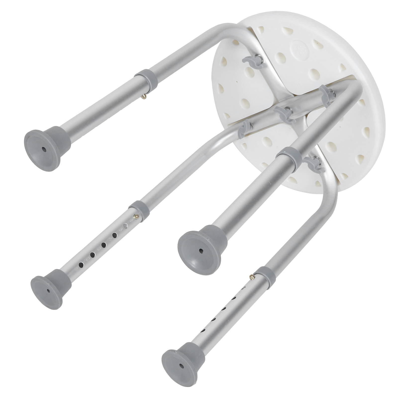 Shower Chair WearResistant Round Adjustable Bath Bench NonSlip eBay