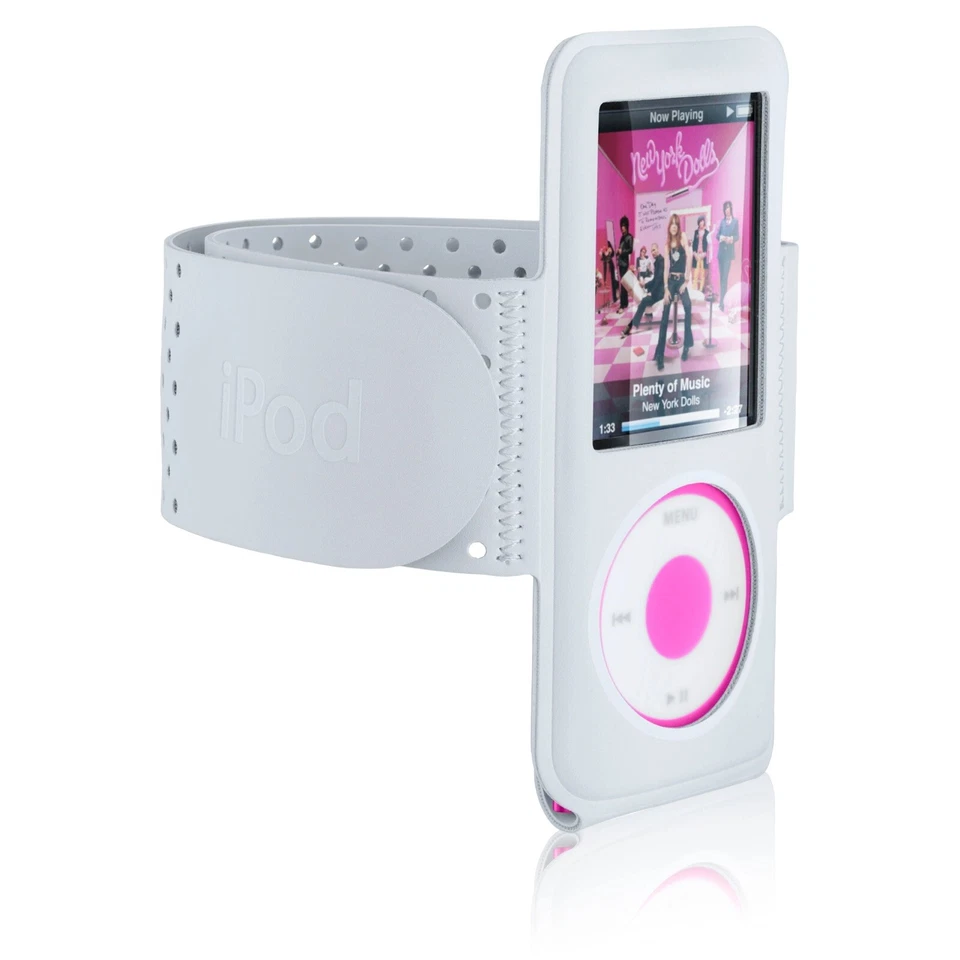 Official Apple iPod Nano 4th Generation MB769G/A Light Grey Armband NEVER USED - Image 2 of 4