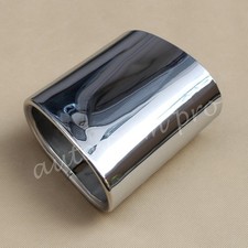 Tailpipe Tip Rear Muffler Silencer Exhaust For BMW X3 SUV xDrive 20i 20d 2011-17