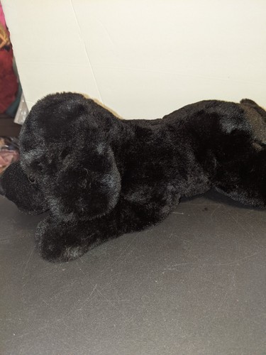 FAO Schwarz Black Lab Puppy Dog 10" Plush Stuffed Animal - Picture 5 of 5