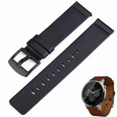 22mm Leather Wrist Strap Watch Band Brecelet For HONOR Magic Watch/Magic Watch 2