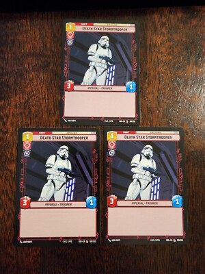 X3 Death Star Stormtrooper 128 Star Wars Unlimited Spark Of Rebellion Playset