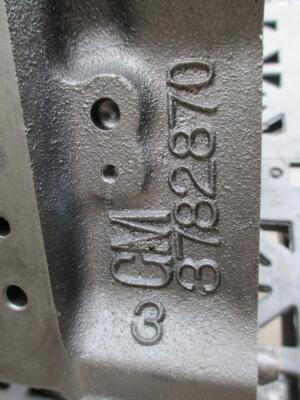 1962-1967 Chevrolet 327 SJ Bare 2 Bolt Service Replacement 1962-1967 Chevrolet 327 SJ Bare 2 Bolt Service Replacement