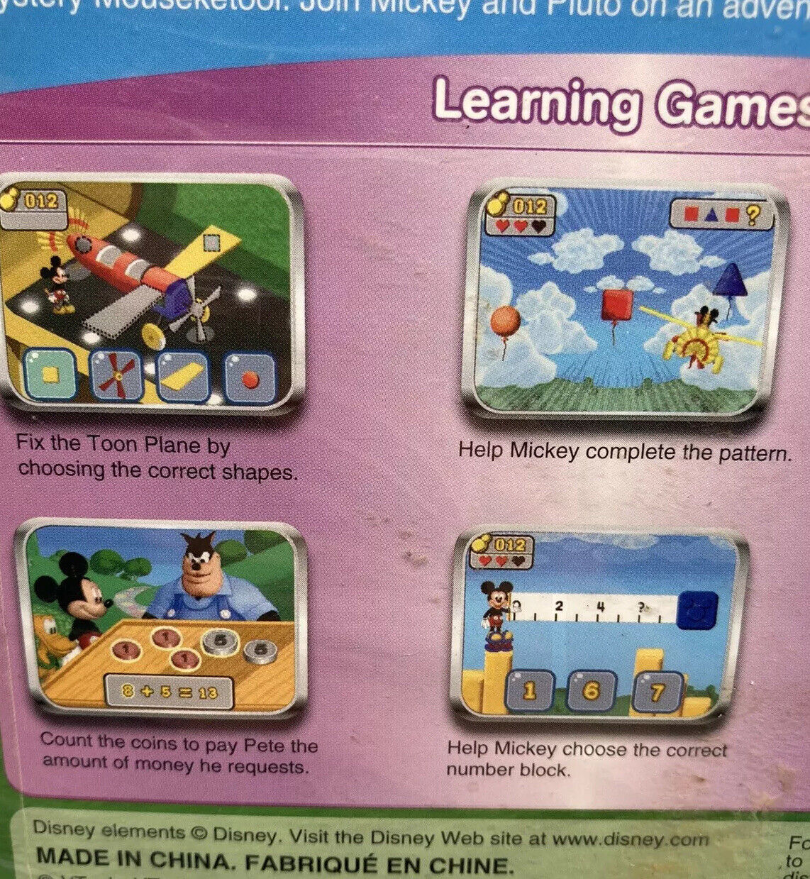 VTech MobiGo Software - Mickey Mouse Clubhouse Game Review