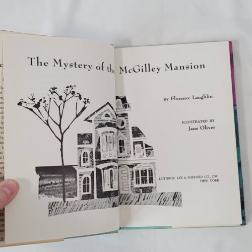 VG The Master of the McGilley Mansion RARE by Florence Laughlin 1963 2nd Print - Foto 6 di 7