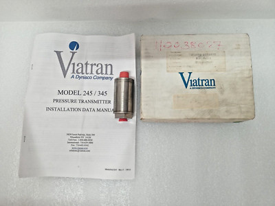 Viatran 245X748H Modell 245 Hoch Range Druck Sender 250-450kpag Neu