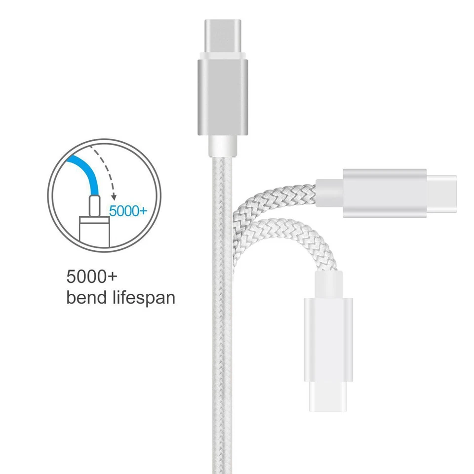 Type C Cable For Samsung OEM USB C  Fast Charging Cord Galaxy S8 Note 8 LG G6 - Image 2 of 4