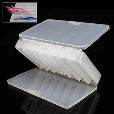 Fishing Box Organizer Double Sided Lure Box Clear Tackle Box Organizer Storage
