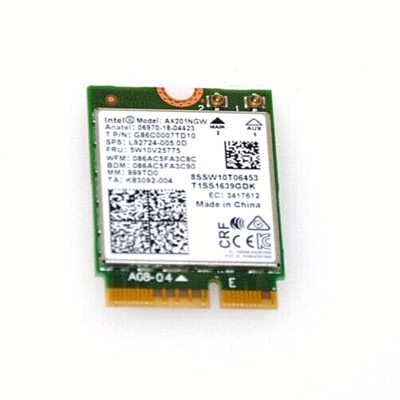 L92724-005, WLAN 11ax 2x2 INT AX201NGW-W hrP2 NV   HP 15-EG0070WM GRADE A